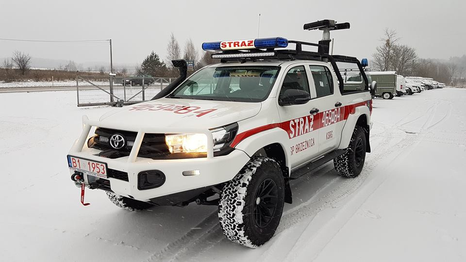 Hilux dla straży pożarnej