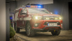 Toyota Hilux z zabudową dla straży pożarnej