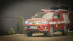 Toyota Hilux z zabudową dla straży pożarnej