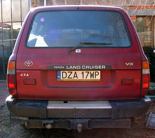 Toyota Land Cruiser 80 - kamper