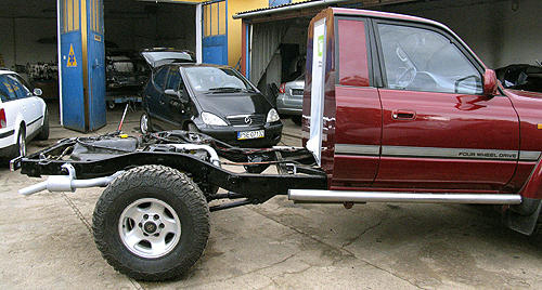 Toyota Land Cruiser 80 - kamper