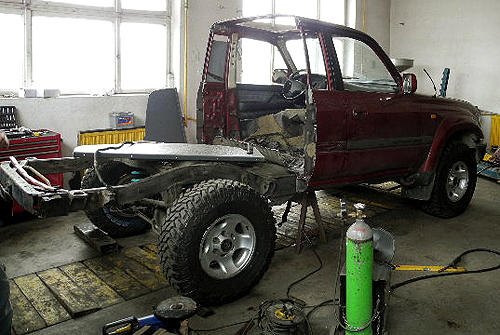 Toyota Land Cruiser 80 - kamper