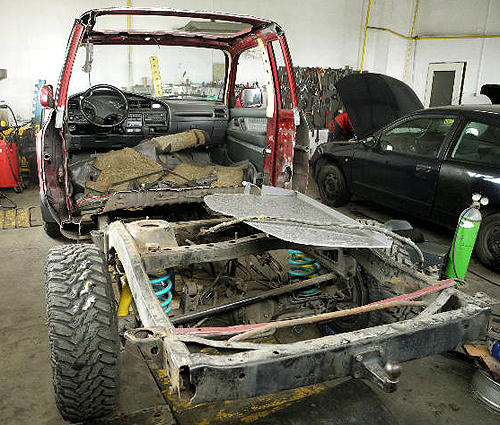 Toyota Land Cruiser 80 - kamper