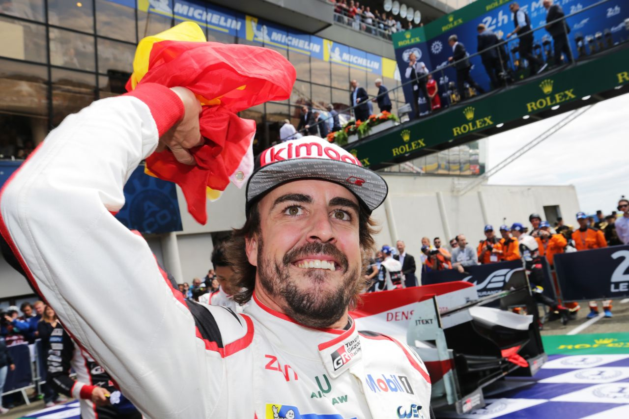 Fernando Alonso - odnaleziona radość z motorsportu dzięki TOYOCIE