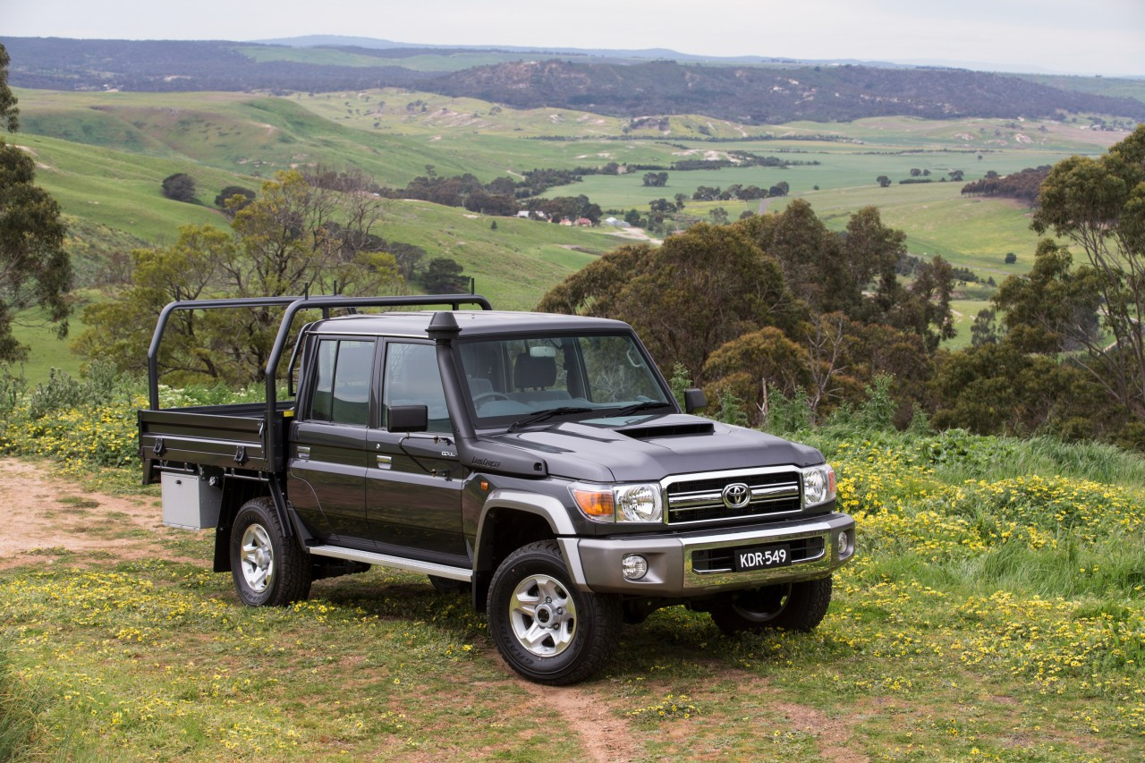 Toyota Land Cruiser 70 w Australii