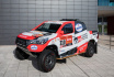 Toyota Hilux z Rajdu Dakar w muzeum Fernando Alonso
