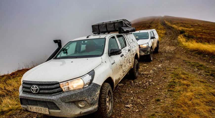Toyota Hilux Revo - na szlakach Ukrainy