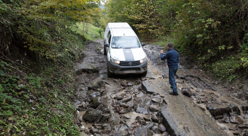 Toyota Hilux Revo - na szlakach Ukrainy