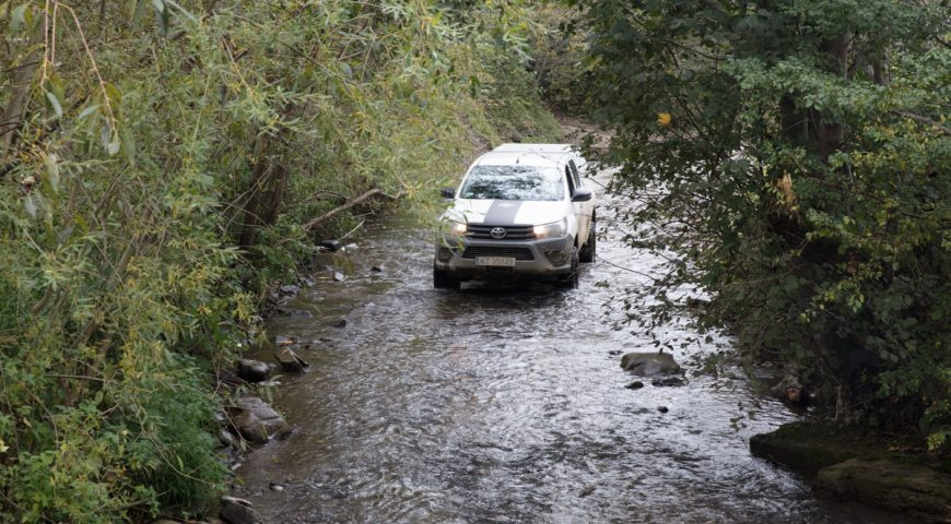 Toyota Hilux Revo - na szlakach Ukrainy