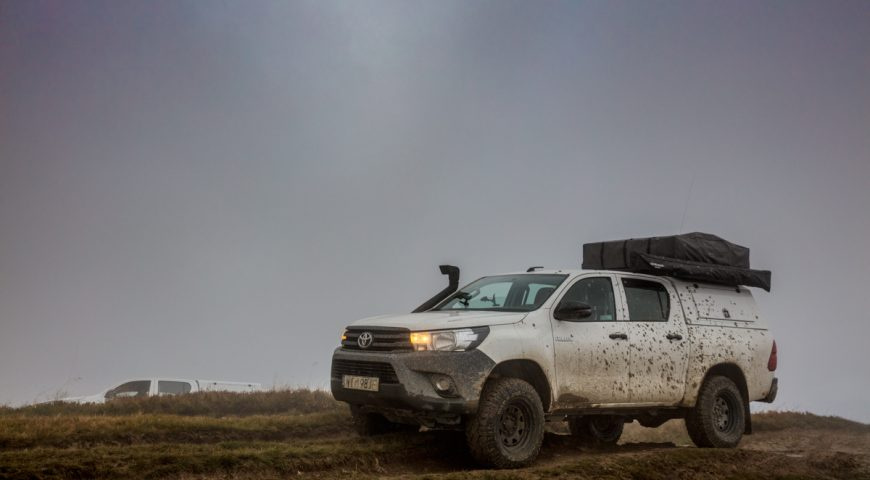 Toyota Hilux Revo - na szlakach Ukrainy