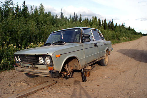 tak się kończy szybka jazda