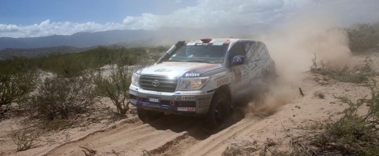 Dakar 2017, etap VIII - znów problemy pogodowe na trasie.