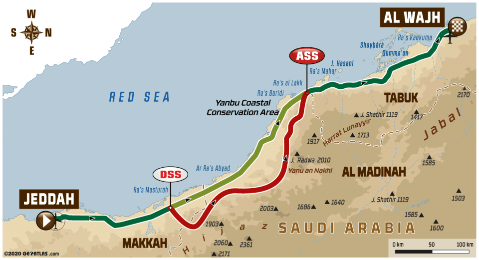 Dakar 2020 etap 1
