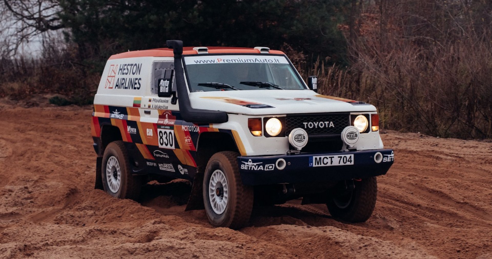Dakar Classic pod znakiem Land Cruisera