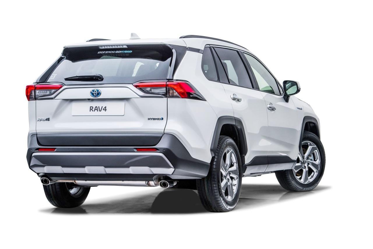 Toyota 2019 RAV4 Hybrid - widok z tyłu