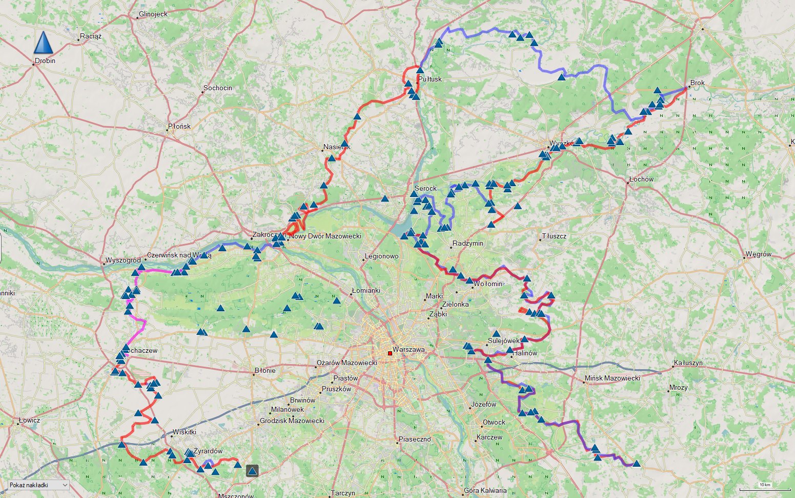 O2W mapa