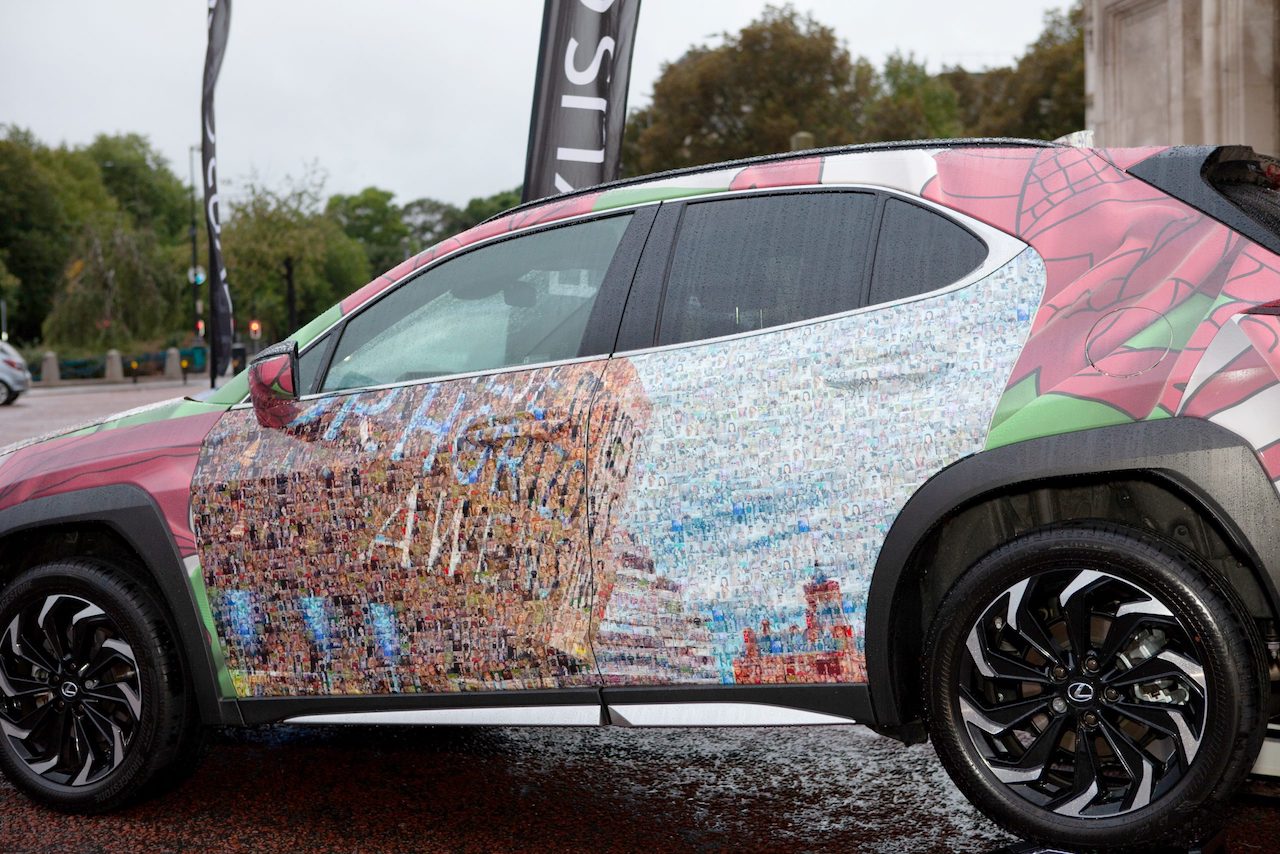 lexus ux art car cardiff life awards 7