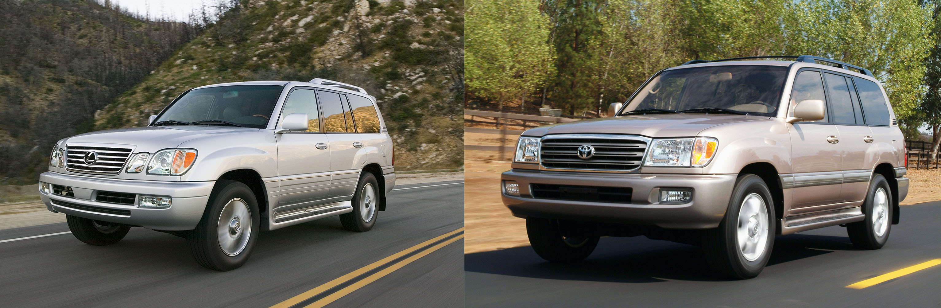 lexus lx470 toyota land cruiser 100