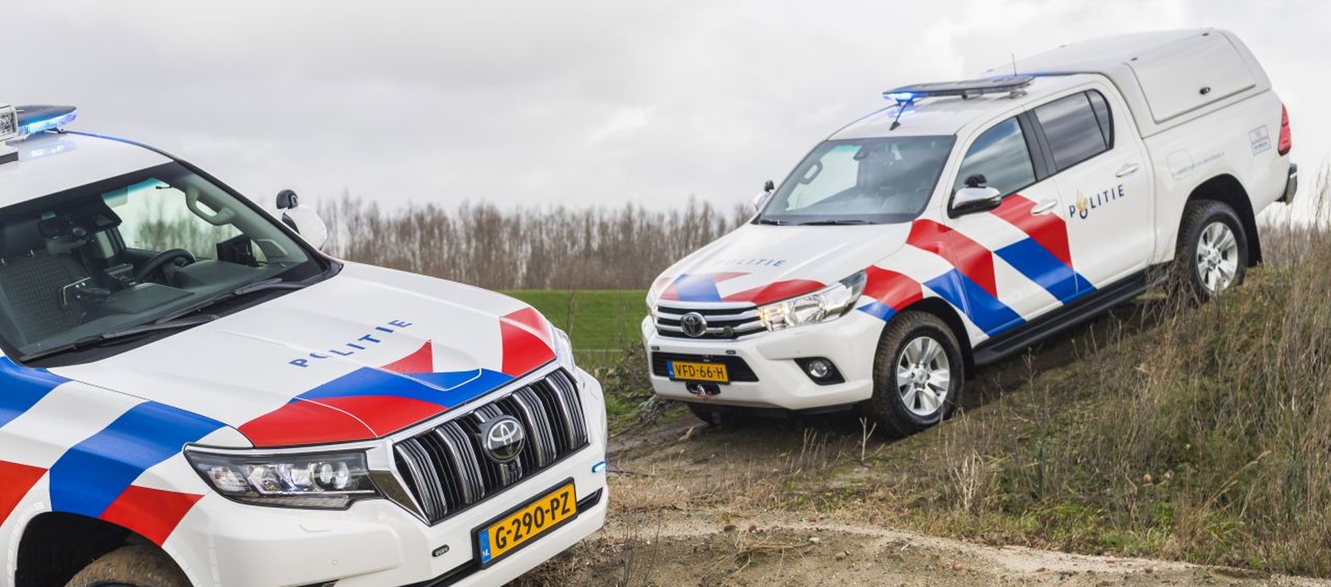 Off-roadowe Toyoty dla niderlandzkiej policji