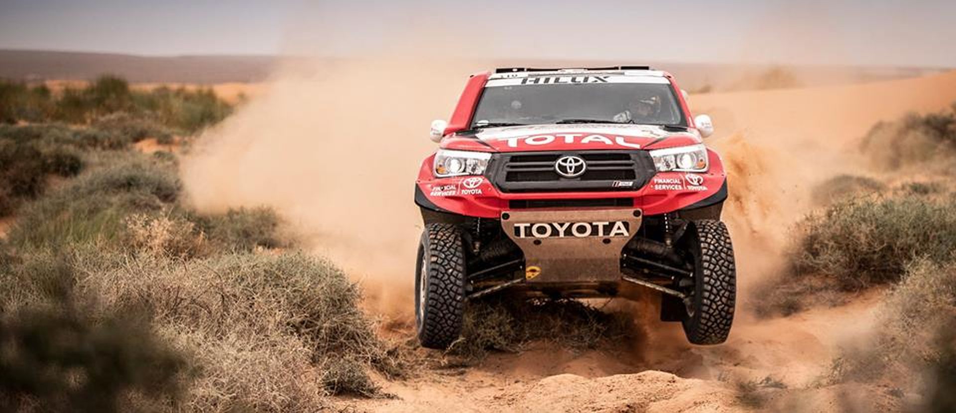 Nasser i Baumel Toyotą Hilux wygrywają Rallye du Maroc 2018