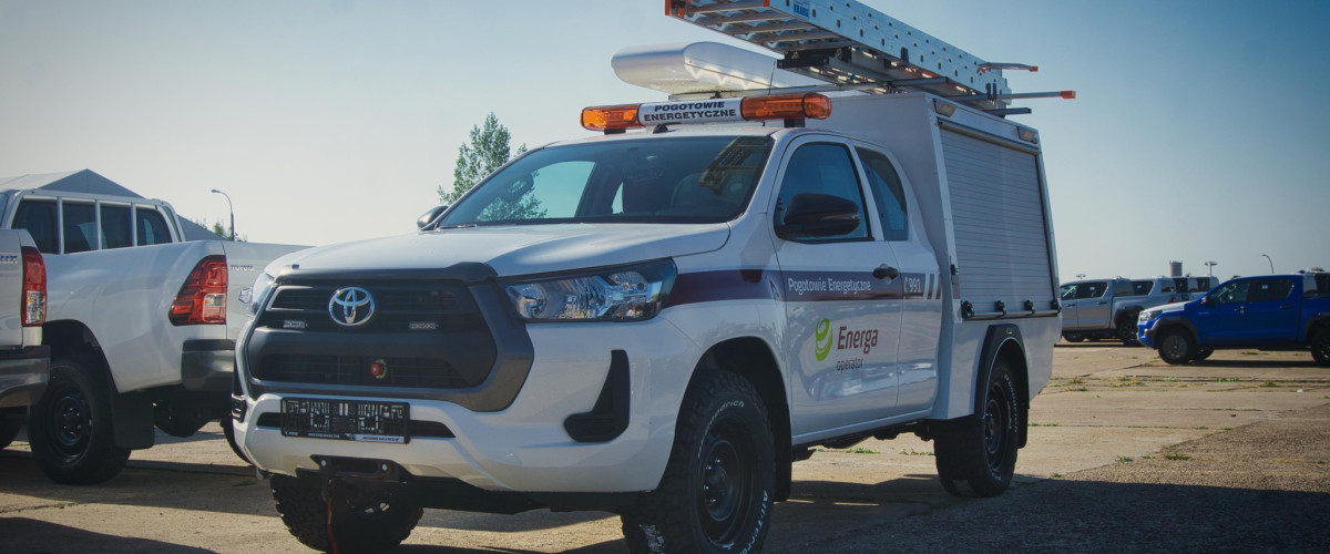 Hilux dla energetyki według Steelera