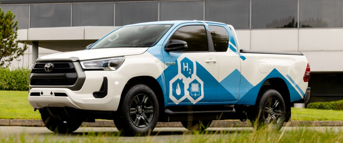 Jedzie nowe. Hilux zasilany wodorowymi ogniwami paliwowymi