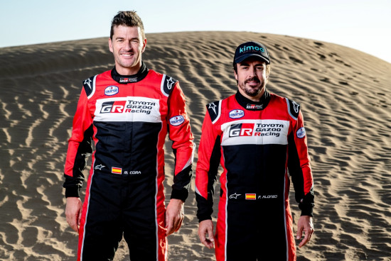 20191024_TGR_DKR_Announcement_Crew_Fernando_Alonso_Marc_Coma