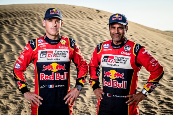 20191024_TGR_DKR_Announcement_Crew_Nasser_Al_Attiyah_Mathieu_Baumel