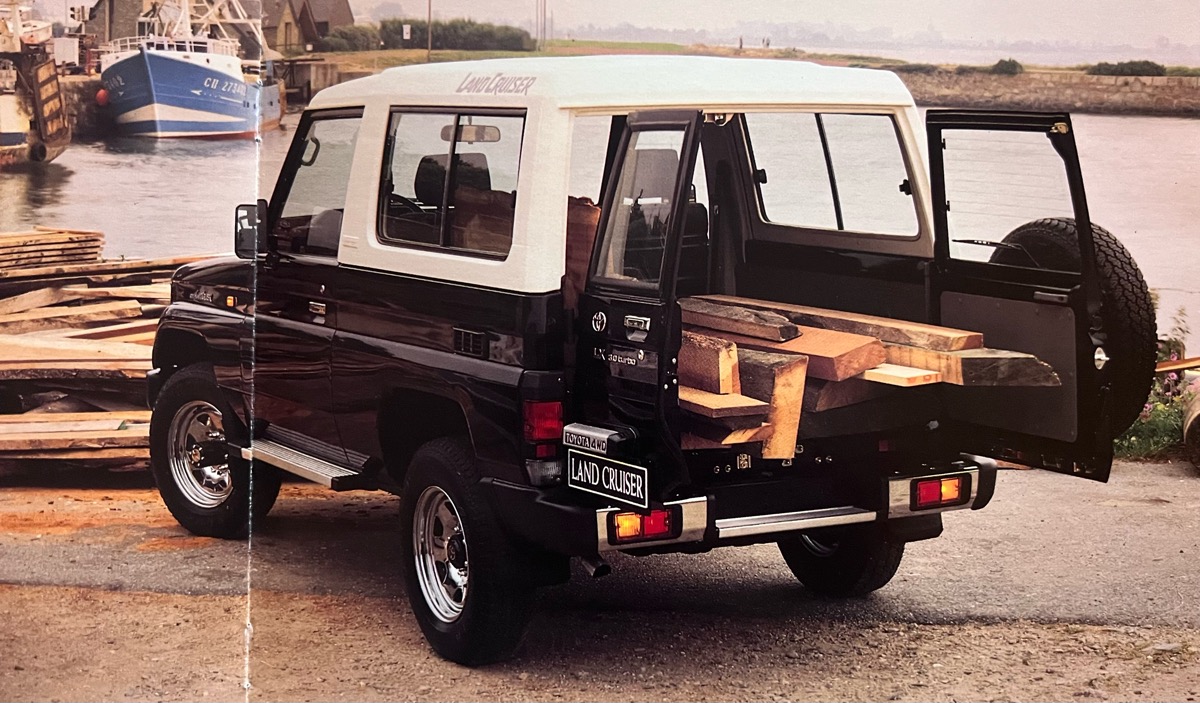 Toyota Land Cruiser J7 Prado 73 tył polift