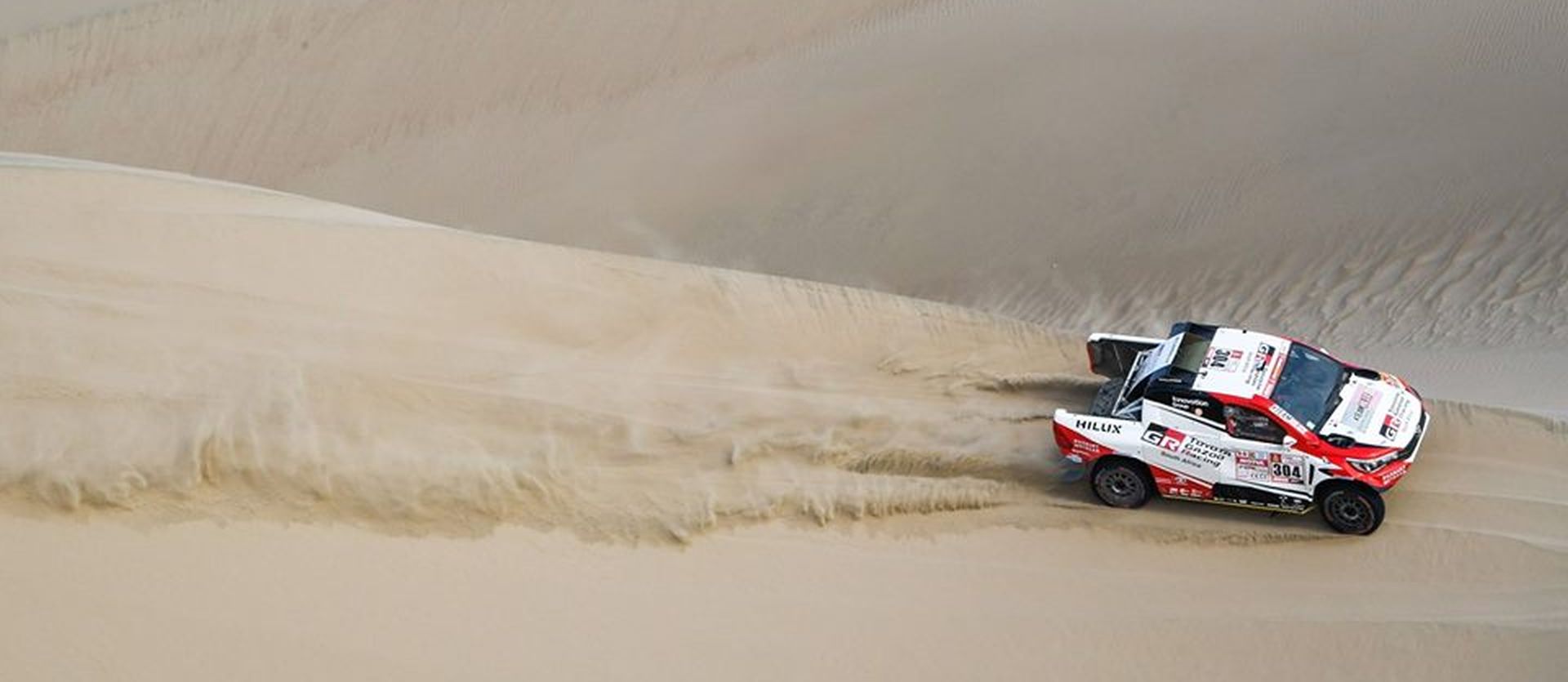 Dakar 2018 - bezdroża Peru wyeliminowały już 53 pojazdy