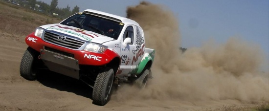 Toyota Hilux T1 NAC Rally Team